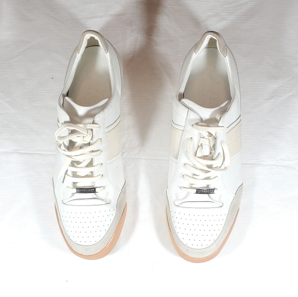 ❤Authentic Burberry sneakers vintage  size 45 - Picture 2 of 4